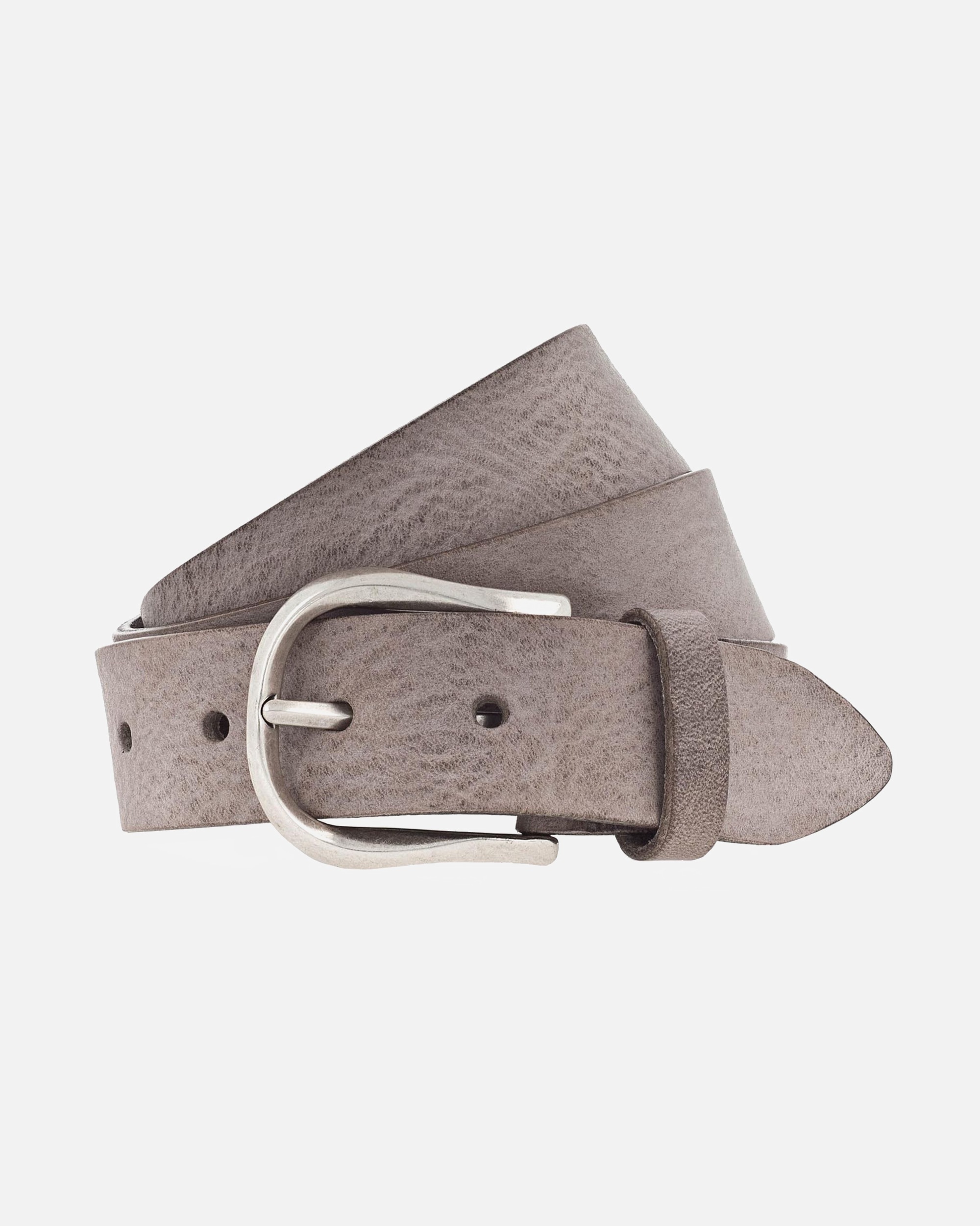 Vanzetti Belt Belt Leather (middle gray middle gray)