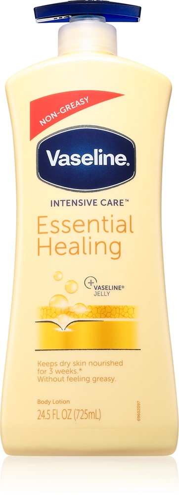 Vaseline Essential Healing Body Lotion Body lotion moisturizes tight skin