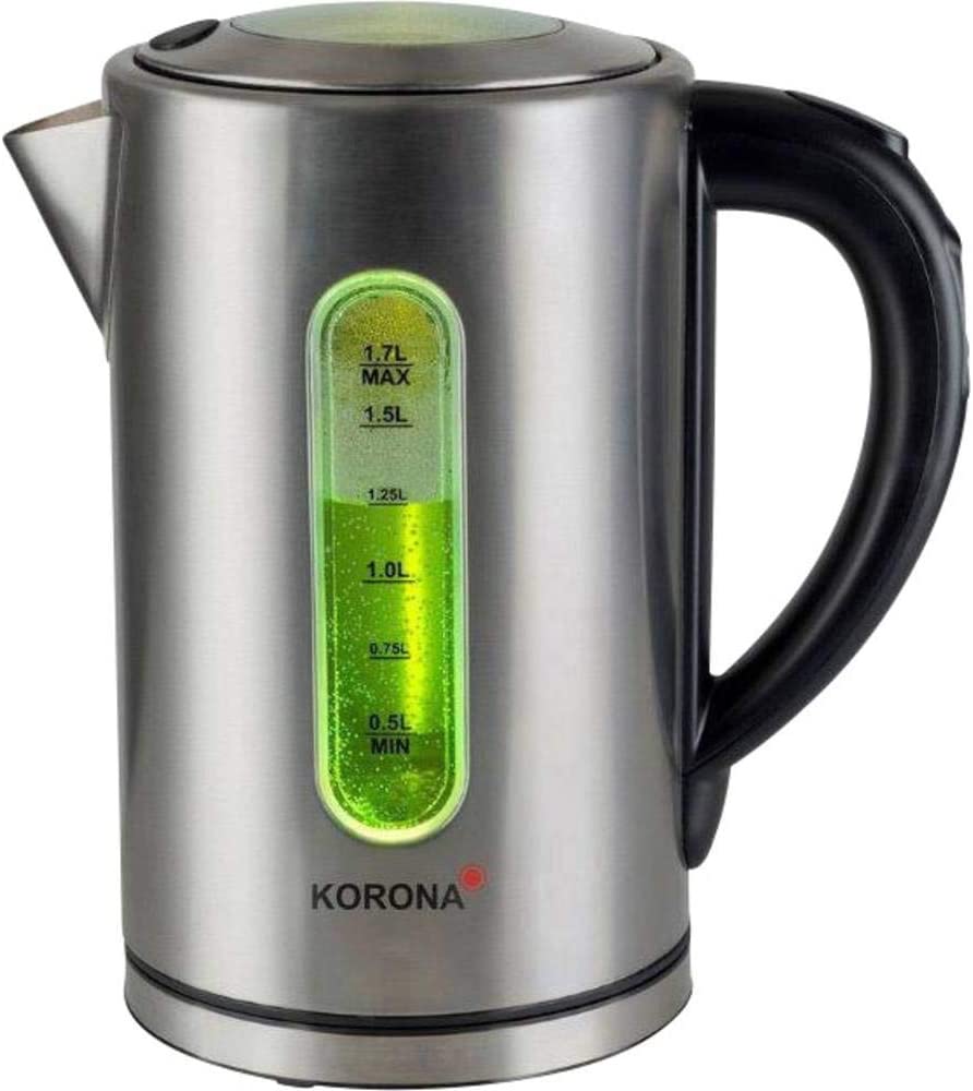Korona Electric 20690 Kettle, 1.7 Litre, Stainless Steel
