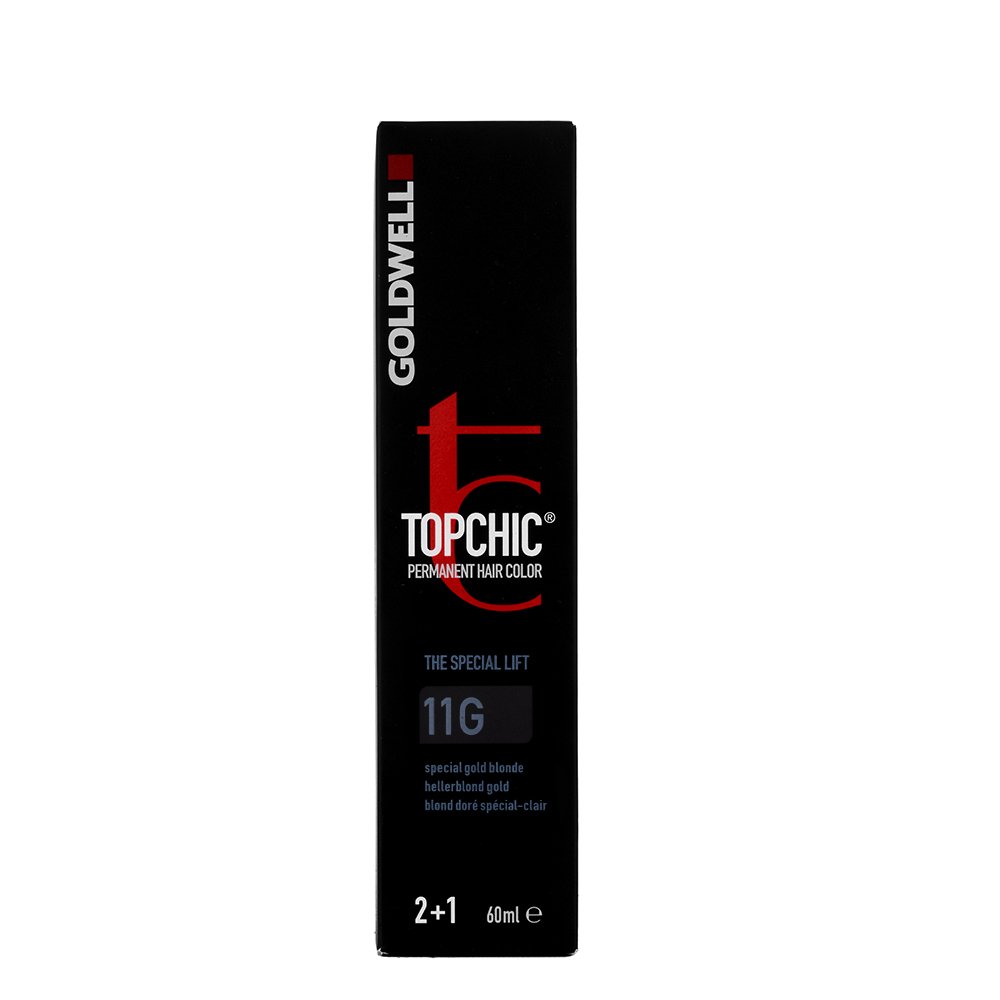 Goldwell Topchic Hair Color Light Blonde Gold 11 g 60 ml, Pack of 1