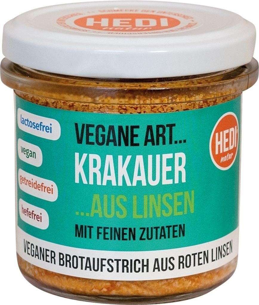 Vegane Art - Krakauer aus Linsen 140g