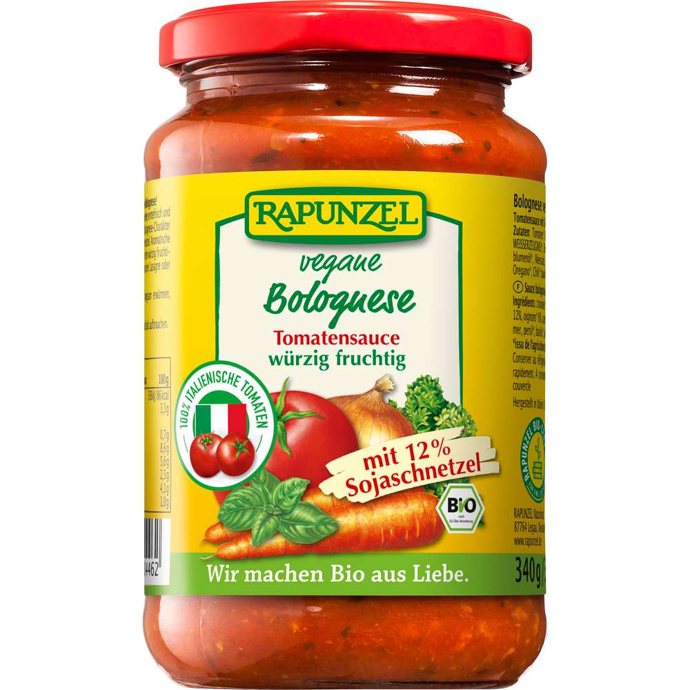 Vegan Bolognese tomato sauce