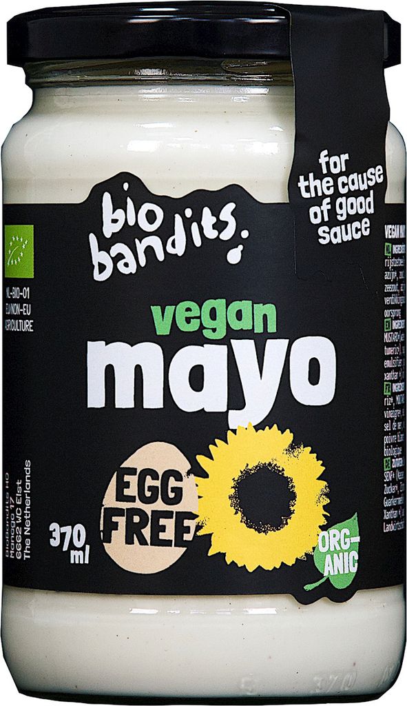 VEGANE MAYONNAISE, 370 ml -BANDITS