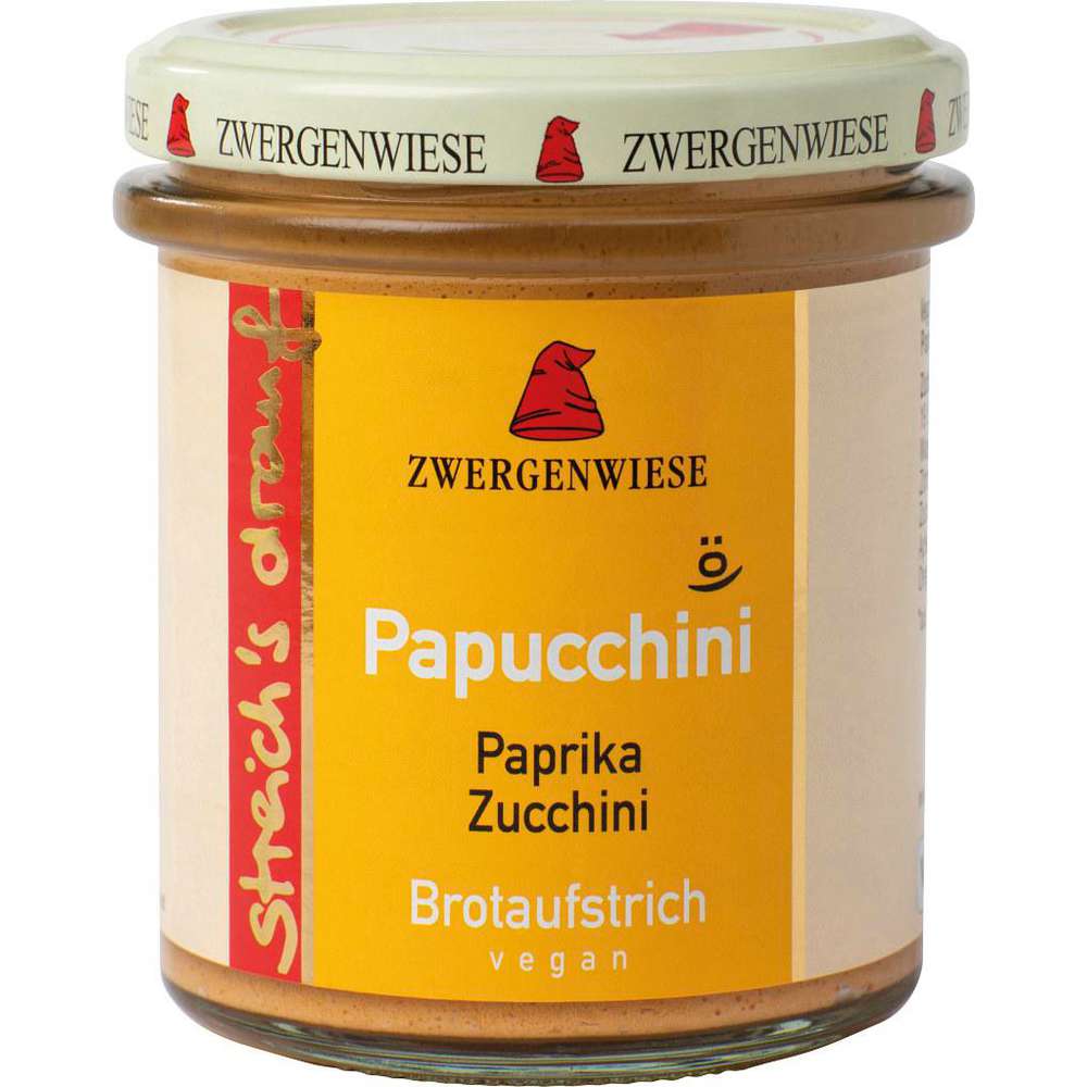 Vegan spread Papucchini, peppers and zucchini