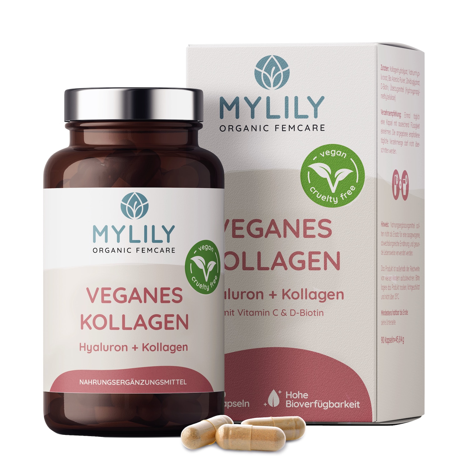 MyLily Vegan Collagen - Hyaluronic Acid & Biotin