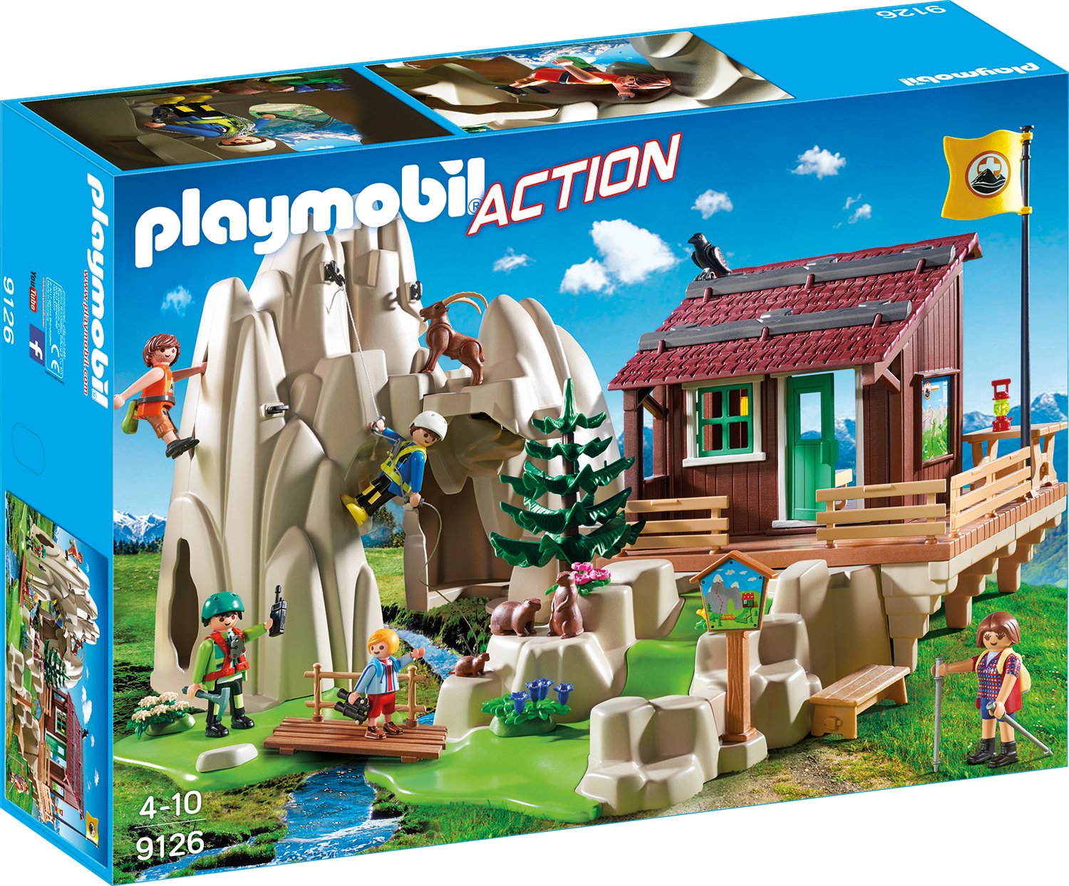 Playmobil Velcro Terfels With Mountain Chalet