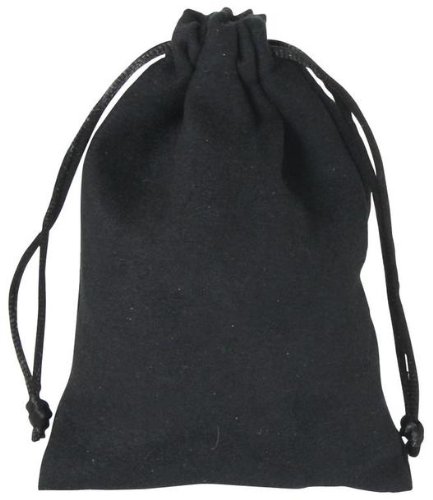 Velvet Bag Black, Middle 255