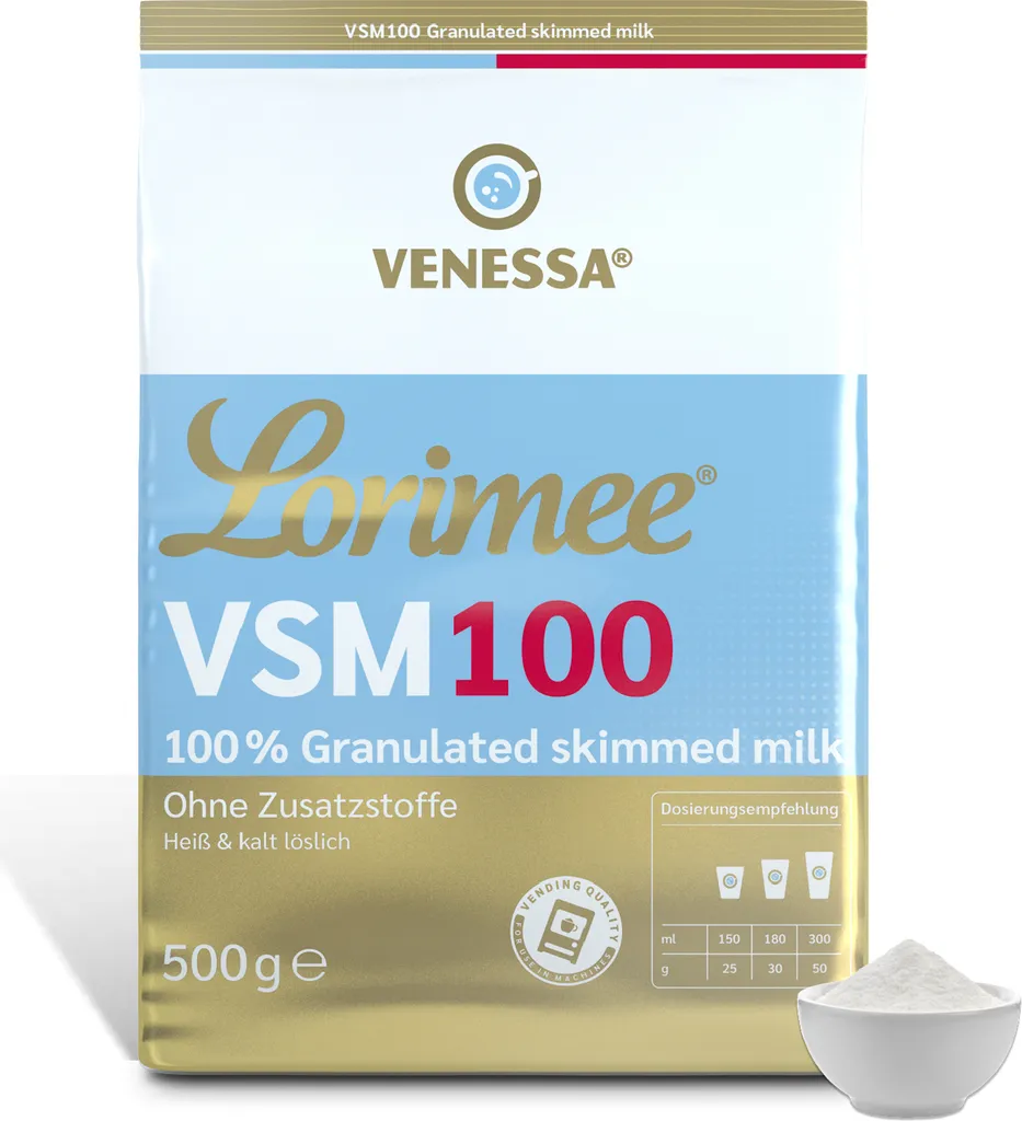 VENESSA Lorimee VSM 100 skimmed milk powder granules 500g