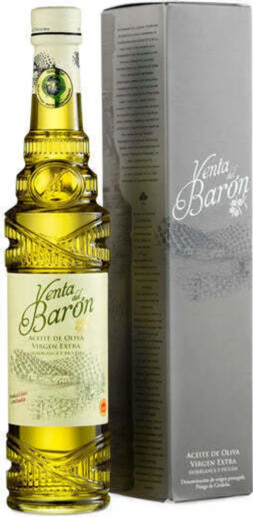Venta del Baron - Preisgekröntes Premium Natives Extra Virgine Olivenöl - Kaltgepresst - Sehr hoher Polyphenolgehalt - 500 ml