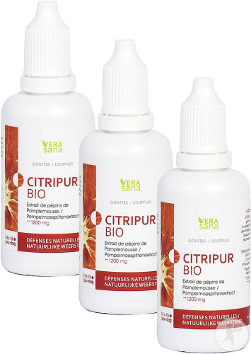 Vera Sana Citripur Organic Dropper Bottle 50ml Promo 2+1