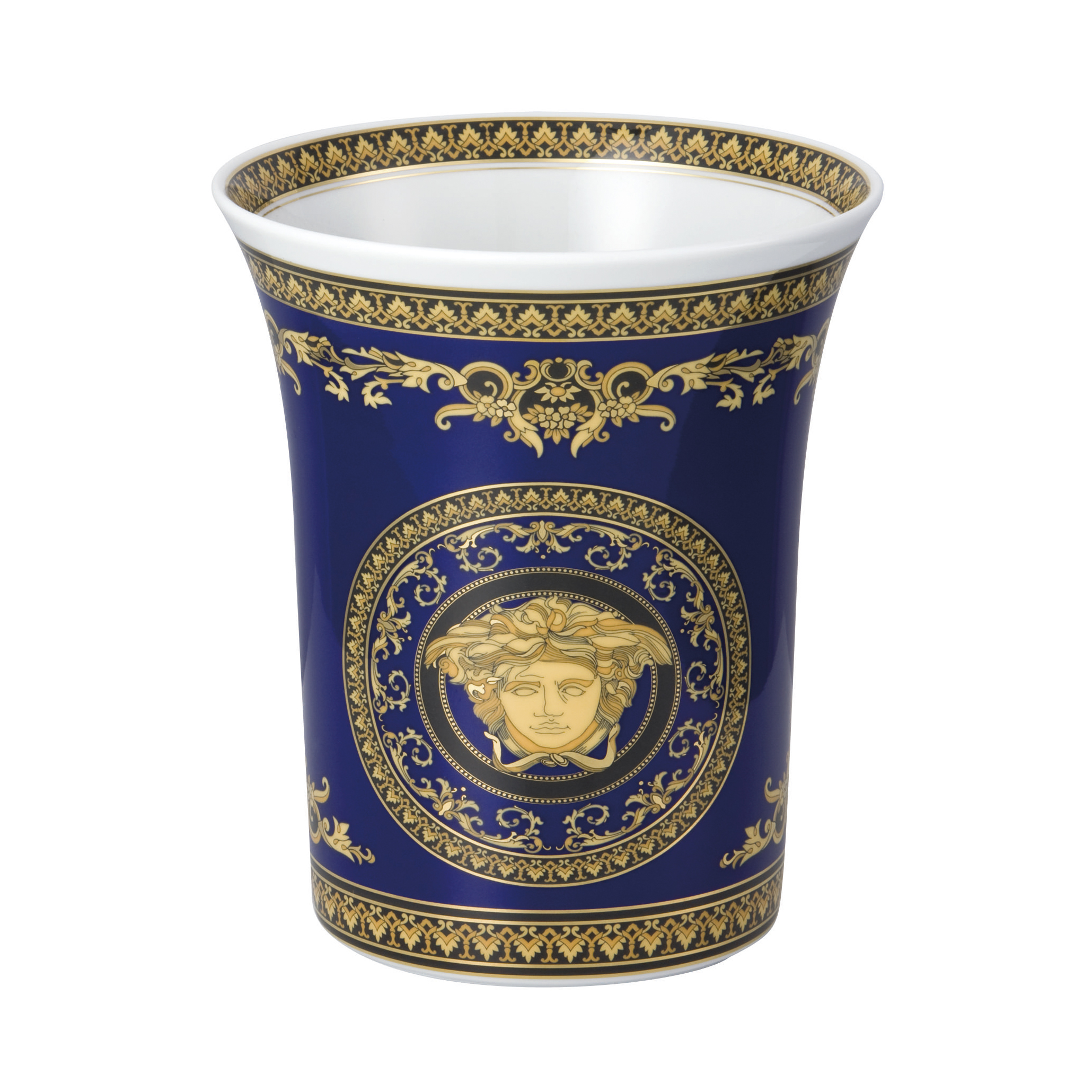 Versace Medusa Blue Vase