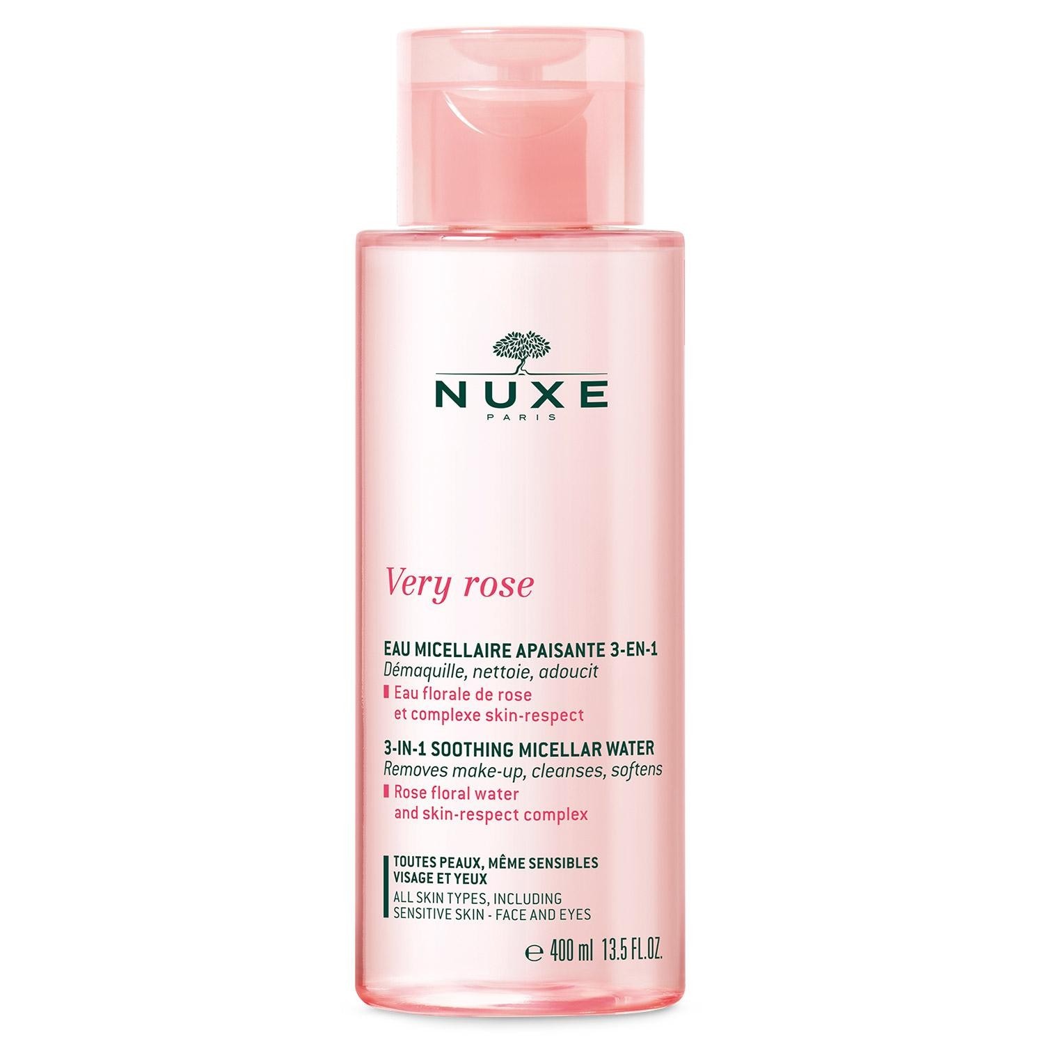 Nuxe Very Rose - Soothing 3-in-1 Micellar Cleansing Water