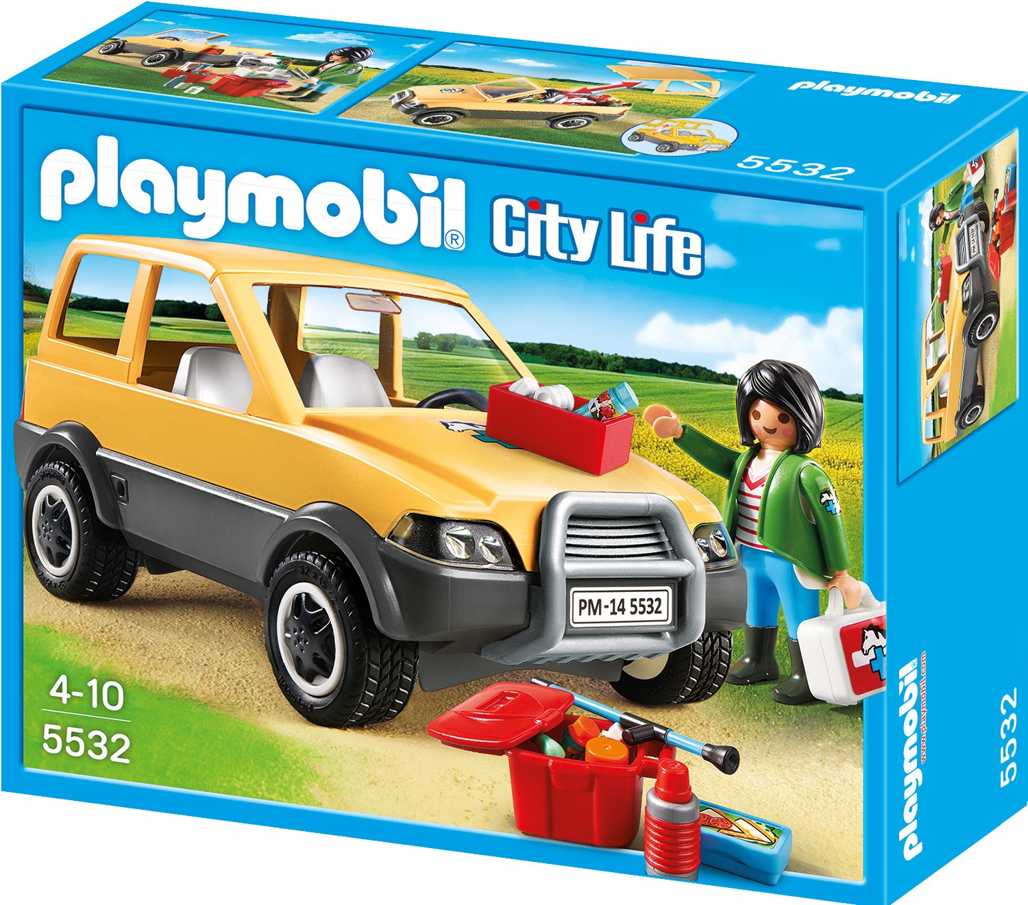 Playmobil Vet With Car