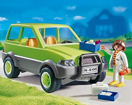 Playmobil Vet With Car