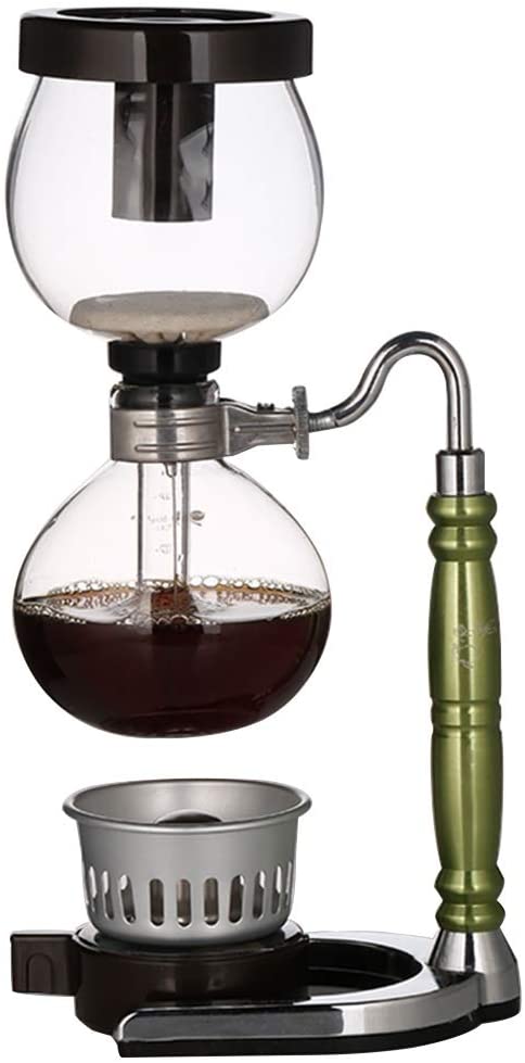 Kikiron Siphon Coffee Machine Syphon Pot Coffee Pot Animal Pattern Househol