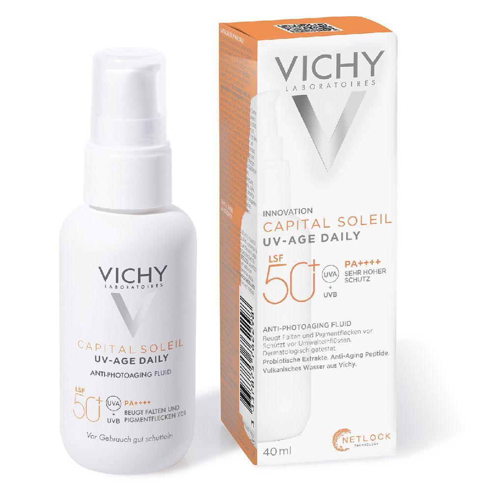 Vichy CAPITAL SOLEIL UV-Age Daily SPF 50+ sun cream for the face