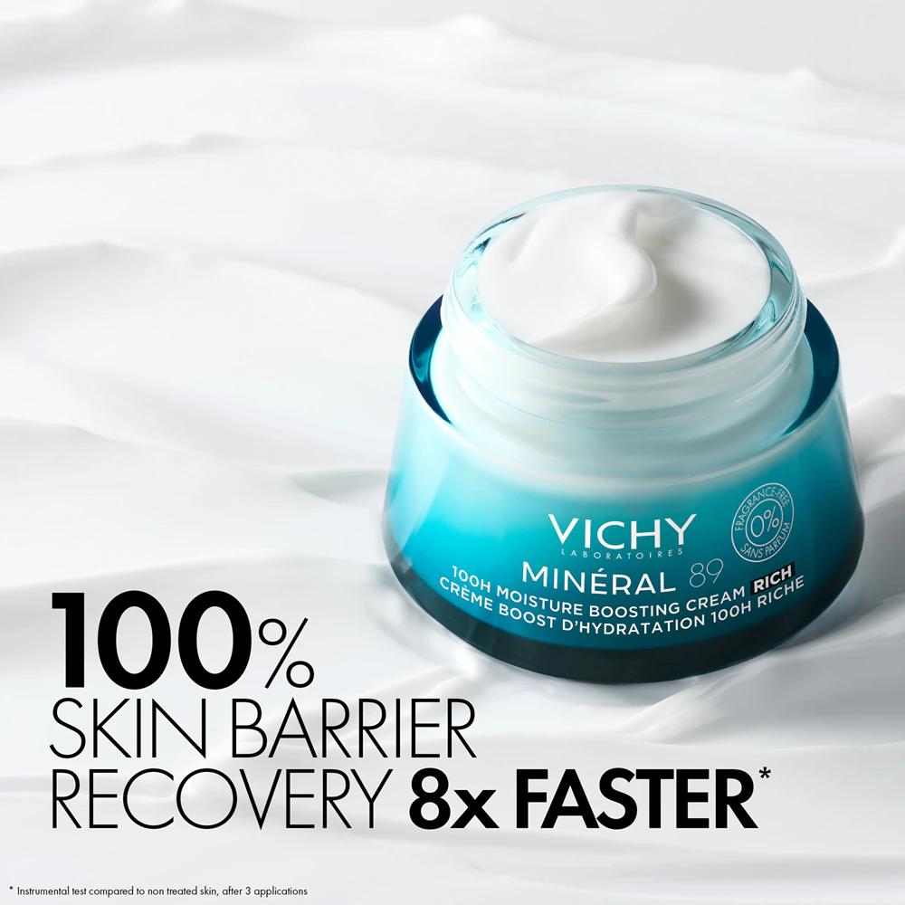 Vichy Minéral 89 rich moisturizing cream Unscented