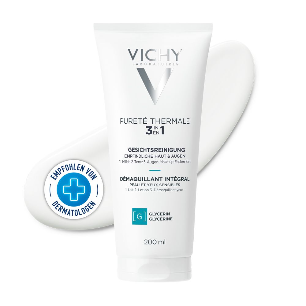 VICHY Pureté Thermale 3in1 facial cleansing