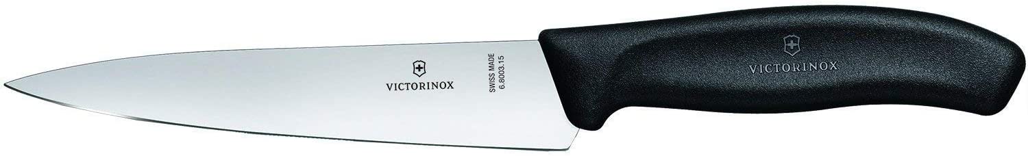 Victorinox SwissClassic Office Knife, Normal Shoulder, 12 cm, Black, Blister Pack