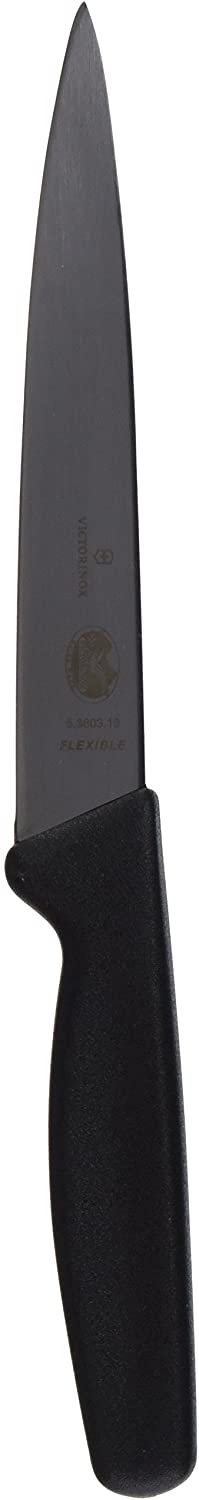 Victorinox Filleting Knife Flex Black 16 cm Kitchen Knife Standard