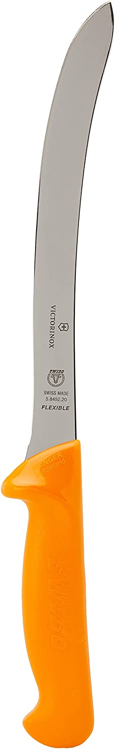 Victorinox Swibo Fish Knife, Filleting Knife, Extra Sharp Blade, Signal Colour, Safety Handle, Dishwasher Safe