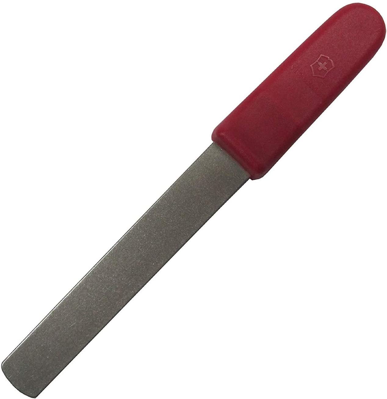 Victorinox Diamond Knife Sharpener for Pocket Knives, Diamond Coating, Plastic Handle, 15 cm, Case