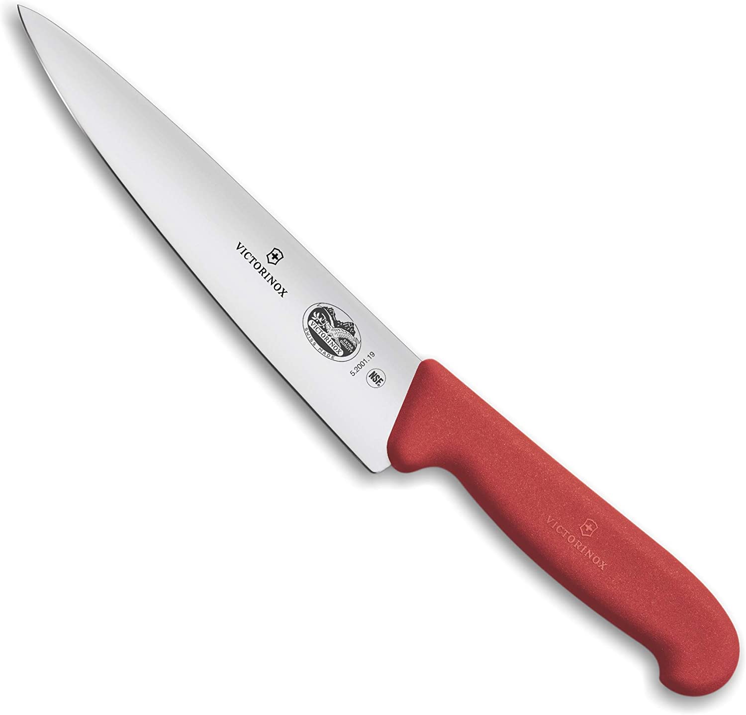 Victorinox Fibrox Carving Knife Cutlery Red red Size:Standard