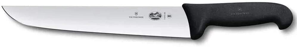 Victorinox Fibrox Kitchen Knife, Battle Knife, Extra Sharp Blade, Stainless Steel, Dishwasher Safe, Swissmade