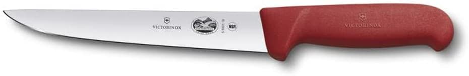 Victorinox Fibrox 5.5501 Kitchen Knife Length 18 cm Red