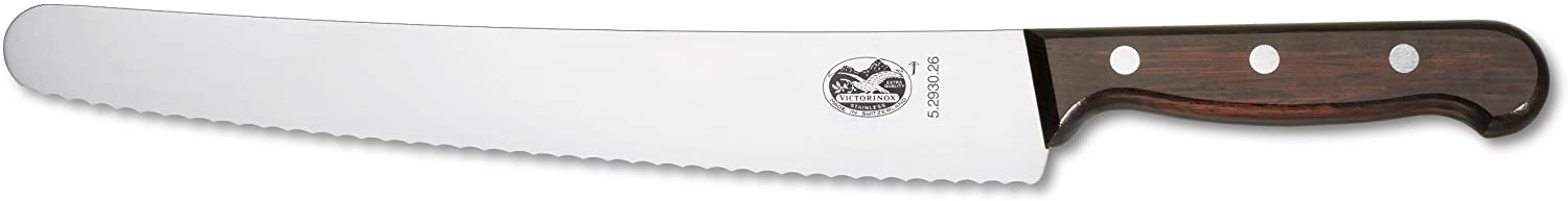 Victorinox Pastry Knife - Serrated - 10\"\" curved blade.
