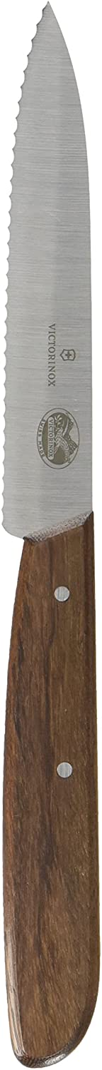\'Victorinox Rosewood Knife Paring Knife with Waves, 5.0730