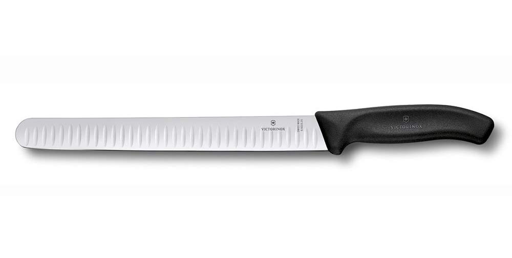 Victorinox Sandwich Knife with Kullen 25 cm, Steel, Black, 30 x 5 x 5 cm