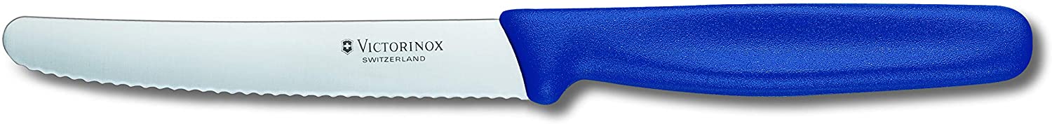 Victorinox Serrated Utility/Tomato Knife Blue