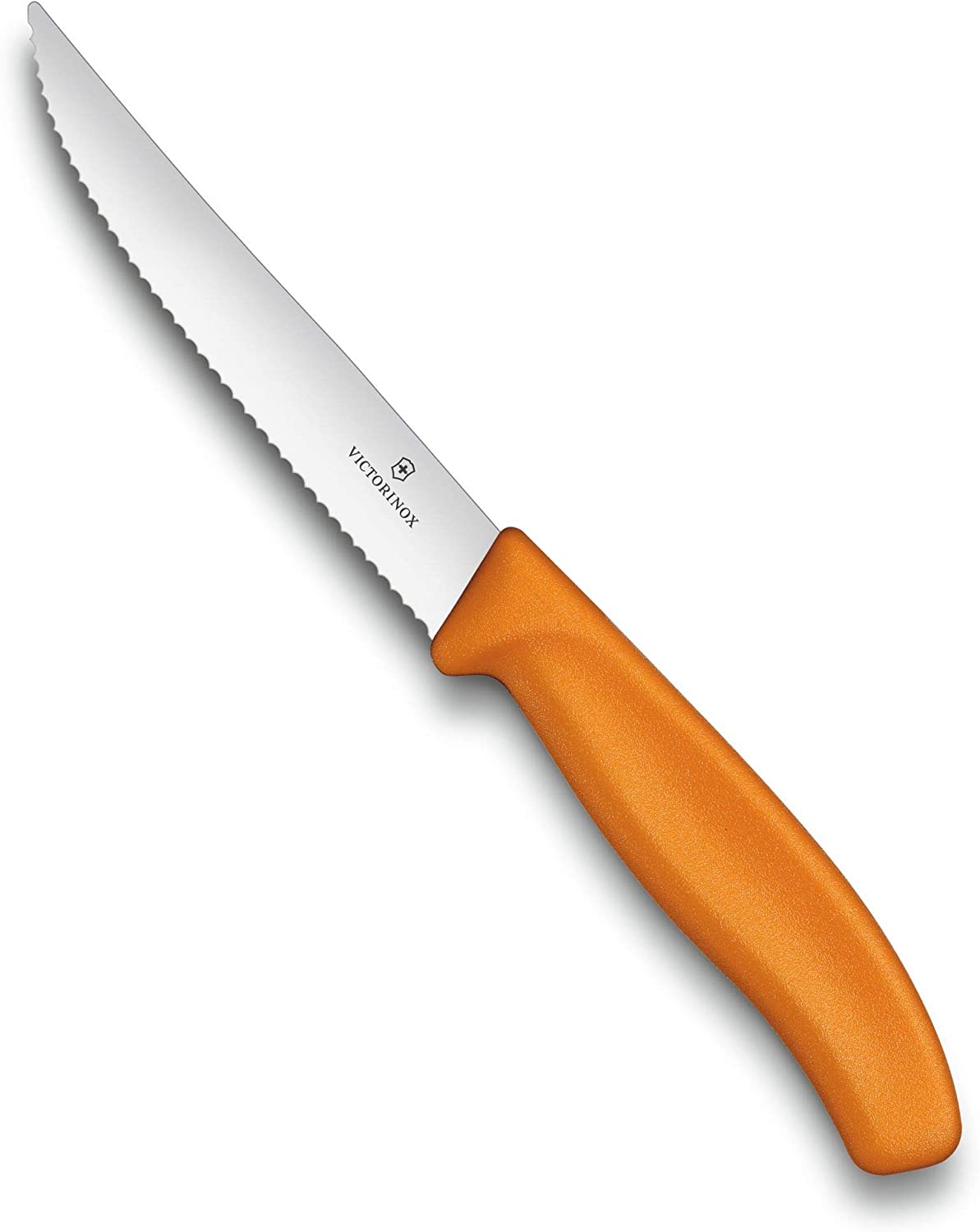 Victorinox Pizza Knife Orange SwissClassic with Waves 2 on Blister Pack