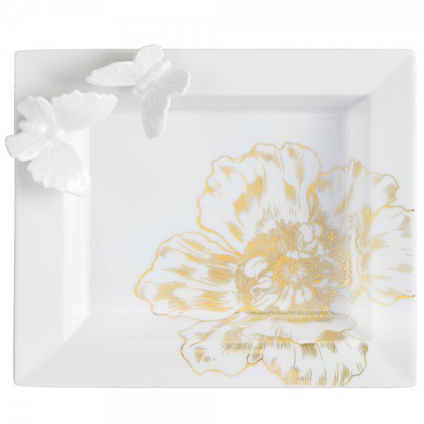 Vide-Poche storage bowl Butterfly Collection Giant Bloom Gold (21x18cm) from Meissen