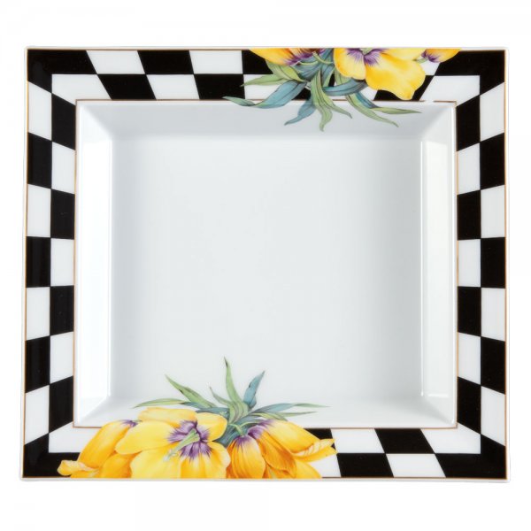 Vide-Poche storage tray Chess Flowers (21x18.5cm) from Meissen