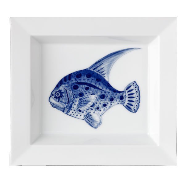 Vide-Poche storage bowl fish Blue Treasures (21x18.5cm) from Meissen