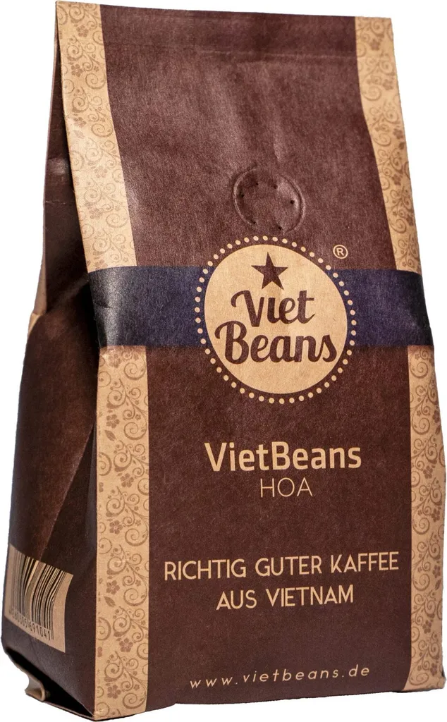 VietBeans HOA – Whole Coffee Beans – Balanced coffee with fruity aromas – 70% Arabica/30% Robusta – 250g…