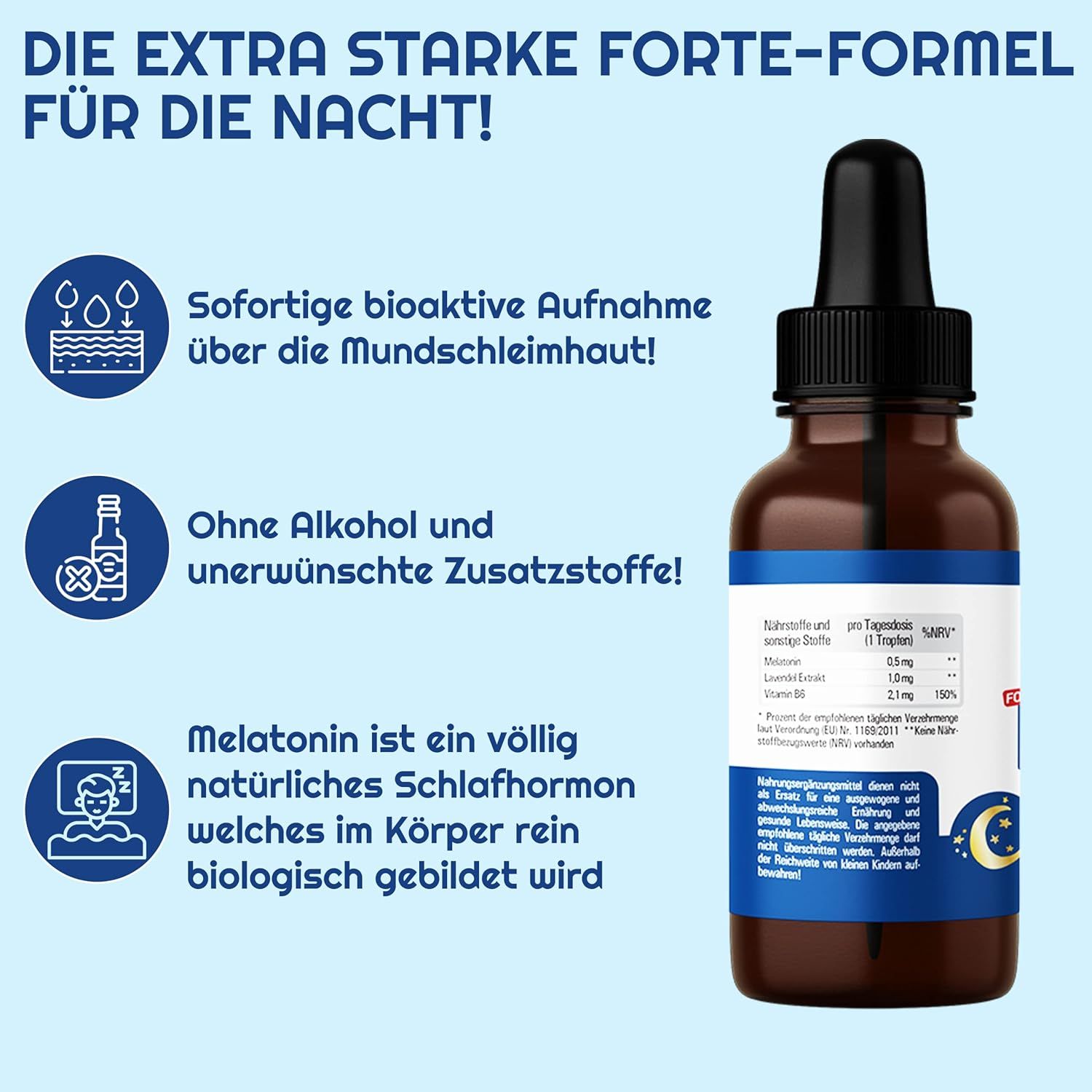 Vihado Melatonin Tropfen