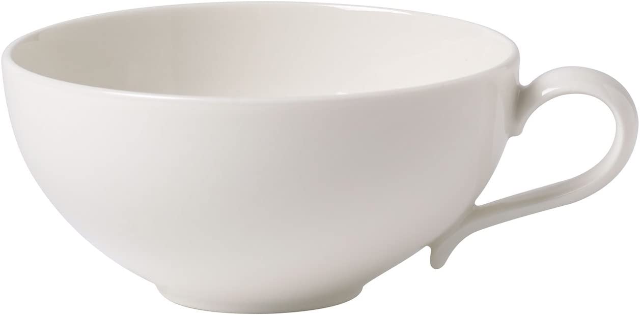 Villeroy & Boch New Cottage Basic Tea Mug, Premium Porcelain, White, 10 x 10 x 8 cm