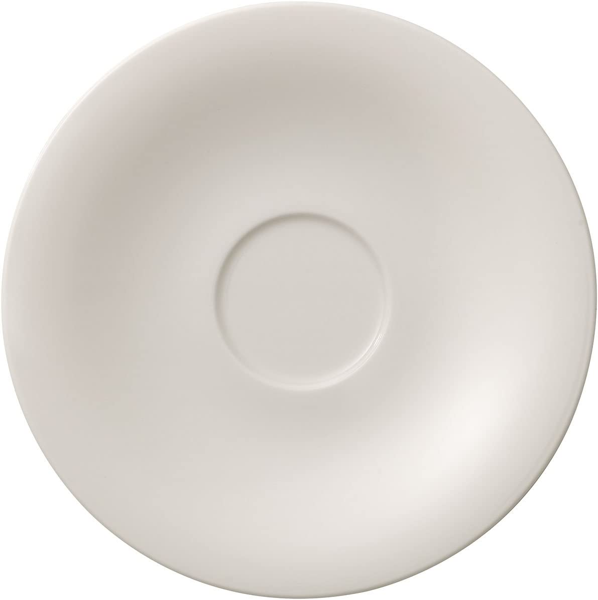 Villeroy & Boch New Cottage Basic Tea Saucer, Premium Porcelain White, 16 x 16 x 2 cm