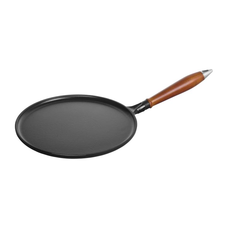 Vintage pancake pan with wooden handle Ø28cm