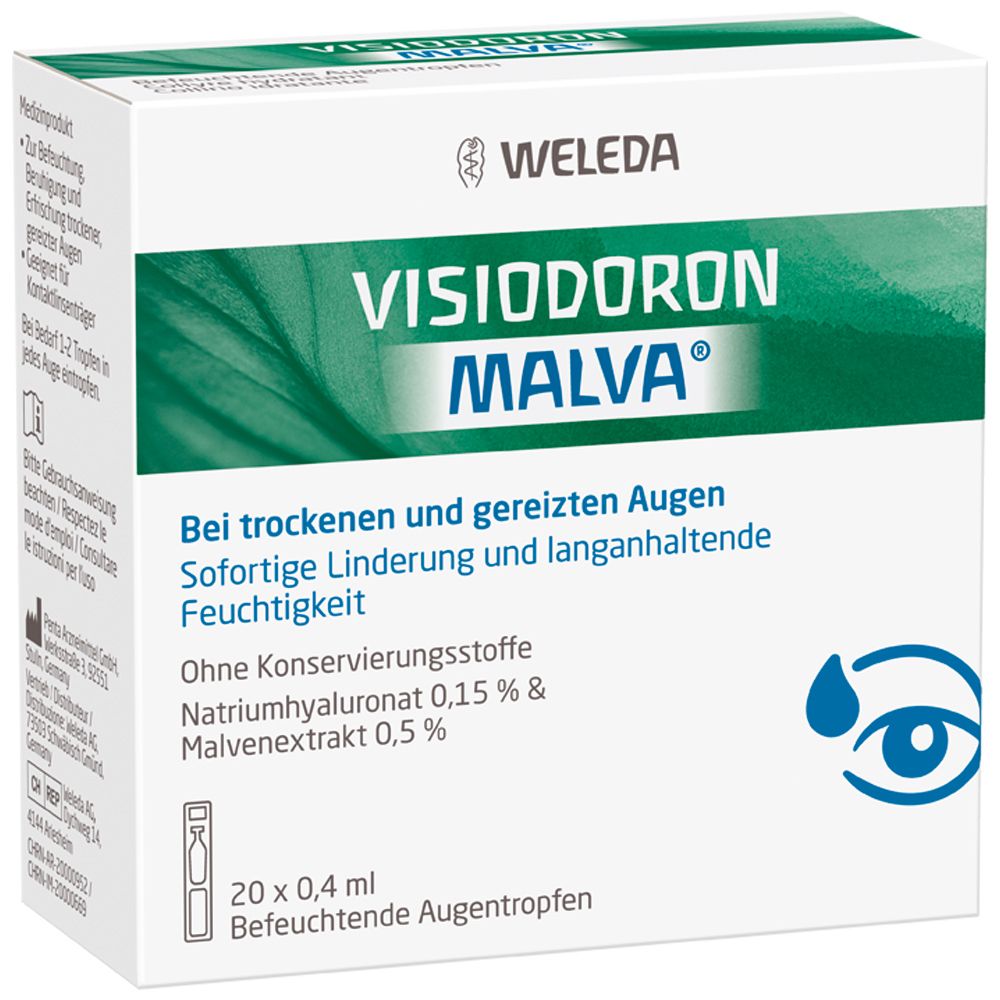 Visiodoron Malva eye drops monodoses