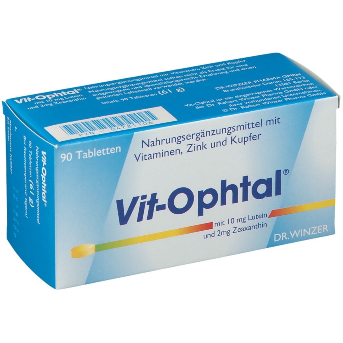 Vit-Ophtal® with 10 mg lutein