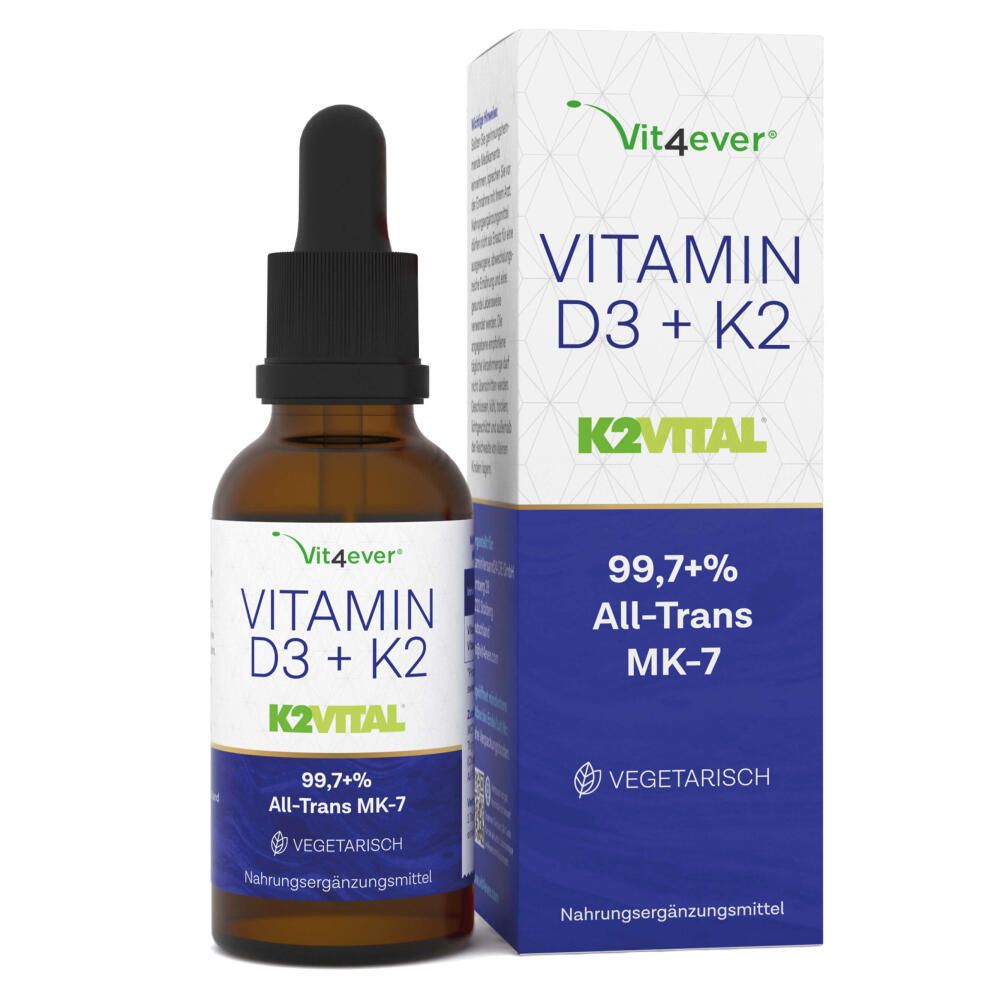 vit4ever Vitamin D3 + K2 drops