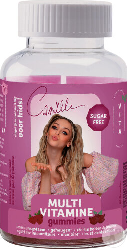 Vita Vibes Camille Vitamin Raspberry Gummies 60