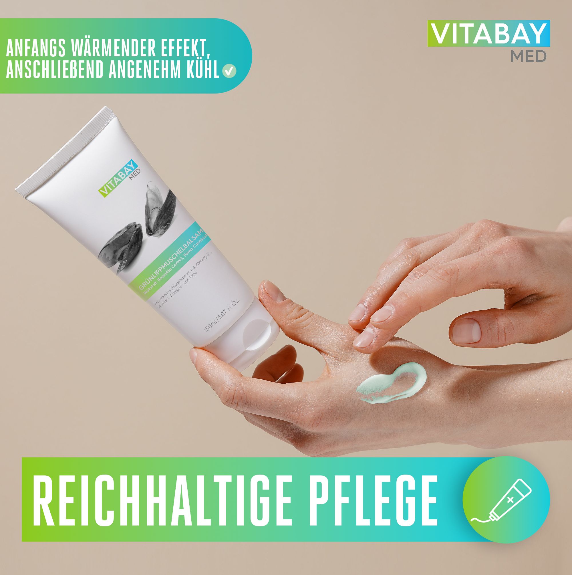 Vitabay green lipped mussel balm