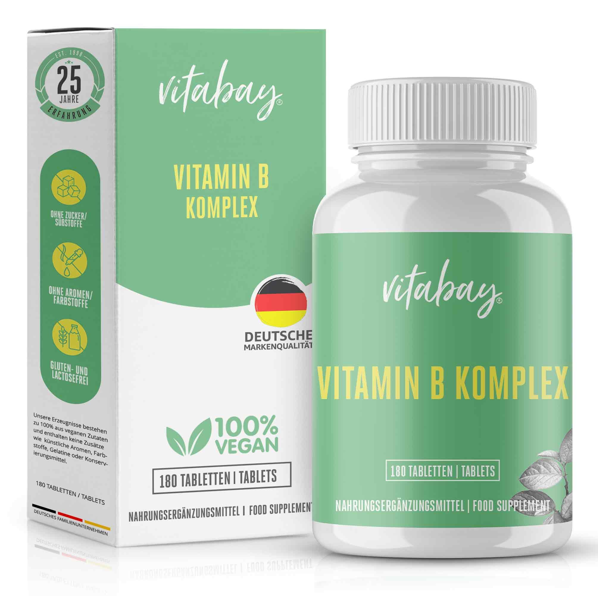 Vitabay Vitamin B Complex 180 St