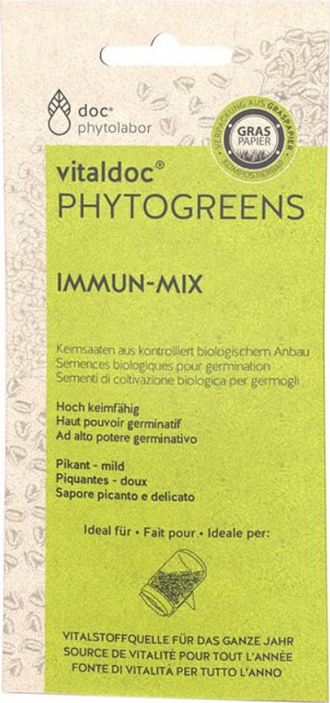 vitaldoc® PHYTOGREENS Keimsaat - Immun Mix 50g