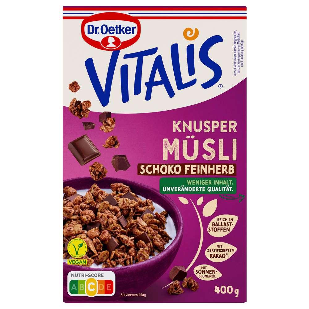 Vitalis Crunchy Muesli Chocolate Semi-Dark